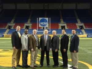 NCAA FCS Second Round - S Dakota St (24) at N Dakota St (27) - Rob Kinter, Darin Patrick, Mike Hill, Charles Lamertina, Ray Renart, Bill Moran, and Brian Wisniewski