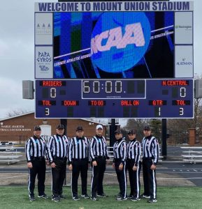 2019 NCAA D3 2nd Round - N. Central IL (59) at Mount Union (52) - Robert Guyton, Mickey Record, Paul Knapp, David Hergert, Dan Messina, Michael Fogarty, Luke Nadzadi