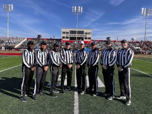 2023 NCAA FCS 1st Round - Chattanooga (24) at Austin Peay (21) - Oliver Harris, Joe Jung, Darrick Latimer, Anthony Scanga, Jeff Pumphrey, Gary Corvelo, John Reen, Alex Parrella