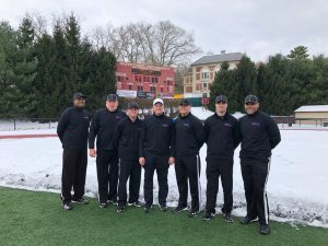 NCAA D2 First Round Hillsdale (40) at Kutztown (26) - Kevin Moss, David Gustafson, Ben Truskowski, Mike Moran, TJ Hendrickson, Kurt Sinclair, Martine Jones, (Alternate not pictured Chris Liedl)