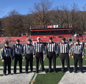 New England Bowl 2019 - West Conn (6) at WPI (35) - Keith Brockway, Ed Dubish, Josh Rusack, Alex Parrella, Greg Hanolan, Steve LaBounty, Darryl Miedico