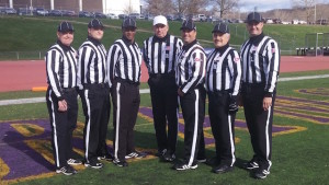 PSAC Conference Championship - Slippery Rock (61) at West Chester (12) - John Shallet, Jim Downey III, Patrick Charles, Steve Keller, Wilson Durisko, Bob Cancro, Drew Hoagland