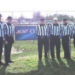 ECAC Northwest Bowl - Worcester St (6) at Salve Regina (26) - David Gustafson, Chris Burgess, Dave Douglas, Ron Patry, Paul Sarno, Jeff Muha, Bill Graham 