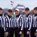 NCAA D3 Semifinals - Mary Hardin-Baylor (35) at Mt Union (48) - Matt Grossman, Mark Emmerling, Dave Papariello, Brad Rauber, Ryan McClellan, Brian Sakowski, Steve Hall 