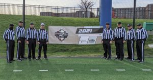 2021 Centennial/Mac Bowl - Stevenson University (28) at Franklin & Marshall (42) - James Hayes, Frank McCabe, Tony Rieck, Todd Bowman, Clement Vacelet, Mike Klembara, Steven Citro, Joseph Marchio