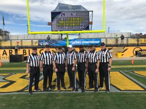 NCAA FCS First Round - Samford (17) at Kennesaw St (GA) (28) - Tim Gallagher (VA), Mike Hill, Corey Landry, Steve Caderette, Milt Hagans, Ron Roberts, John Wilson