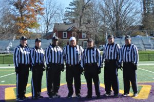 Little Three Championship - Amherst (24) at Williams (31) OT - Joe Friers, Jim Woods, Mike Westbrooks, Rick Ciampa, Rich Clark, Jim Galaska, Mike Satterlee