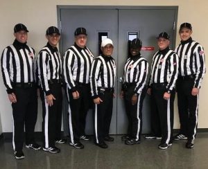 Centennial-MAC Bowl - Susquehanna (28) at Albright (9) - Michael McGoldrick, Anthony Dziak, Bruce Sommons, Lee Page, Sabrina Isom, Keith Fell, Jim Pidcoe