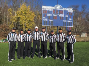 NCAA D2 ist Round - Bowie St (29) at Assumption (51) - Sean Meigs, Tony Ganzak, Bart DalDosso, Dave Blair, Andy Muha, Jim Bulger, Ralph Livsey, Alt - Christian Rodriguez